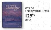 The Beach Boys Live At Knebworth 1980 DVD