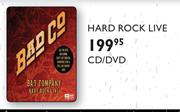 Bad Company Hard Rock Live CD/DVD