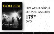 Bon Jovi Live At Madison Square Garden DVD