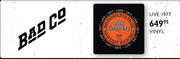 Bad Company Live 1977 Vinyl