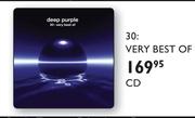 Deep Purple 30: Very Best Of CD