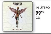 Nirvana In Utero CD