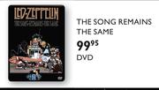 LED Zeppelin The Song Remains The Same DVD