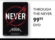 Metallica Through The Never DVD