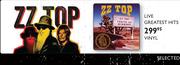 ZZ Top Live Greatest Hits Vinyl