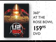 U2 360 Degree At The Rose Bowl DVD 