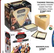 Themed Big Bang Theory Harry Potter Football Stars-Each