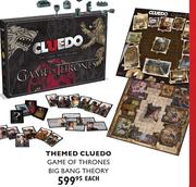 Themed Cluedo Game Of Thrones Bog Bang Theory-Each