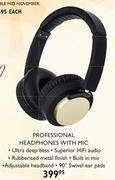 Stuff Professional Headphones With Mic