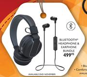 Stuff Bluetooth Headphone & Earphone Bundle (Available End November)