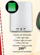Stuff Light Up Speaker (Available Mid November)