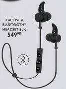 Body Glove B Active Bluetooth Headset BLK