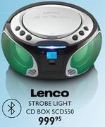 Lenco Strobe Light CD Box SCD550