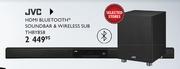 JBL HDMI Bluetooth Soundbar & Wireless Sub THBY858