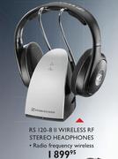 Sennheiser RS 120-8 II Wireless RF Stereo Headphones