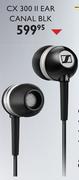 Sennheiser CX 300II Ear Canal BLK