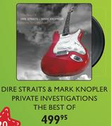 Dire Straits & Mark Knopler Private investigations The Best Of Vinyl
