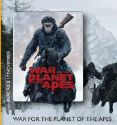 War For The Planet Of The Apes Movie 3D Blu Ray