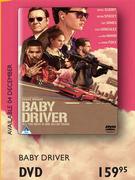 Baby Driver Movie DVD