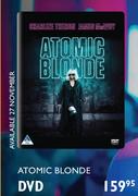 Atomic Blonde Movie DVD