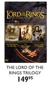 The Lord Of The Rings Trilogy Movie DVD