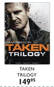 Taken Trilogy Movie DVD