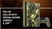 PS4 1TB Call Of Duty Special Edition Console
