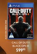 Call Of Duty Black OPS III Gaming For PS4
