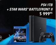 PS4 1TB+Star Wars Battlefront II