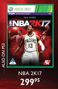 NBA 2K17 Gaming For XBOX 360