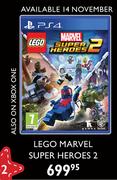 Lego Marvel Super Heroes 2 Gaming For PS4