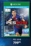 PES 2018 Gaming For XBOX One