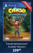 Crash Bandicoot N Sane Trilogy Gaming For PS4