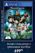 Rugby Challenge 3 Springbok Edition Gaming For PS4