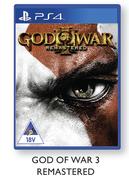God Of War 3 Remastered Gaming For PS4-Each