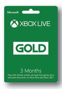 Xbox Live Gold Card 3 Months