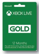Xbox Live Gold Card 12 Months