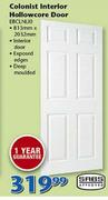 SABS Colonist Interior Hollowcore Door EBCLNL10