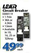 Lear Circuit Breaker E000119-Each