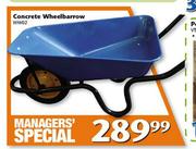 Concrete Wheelbarrow WW02