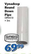 SABS Vynadeep Round Down Pipe 3m DPH310