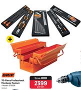 Grip 70 Piece Professional Mechanic Tool Set GT923B-Per Set