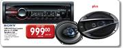 Sony USB/Aux Front Loader Plus 6x9 300W Speaker Set