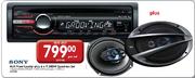 Sony Aux Front Loader Plus 6x9 300W Speaker Set