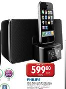 Philips Clock Radio With Ipod Docking