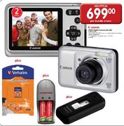 Canon A800 Digital Camera Bundle