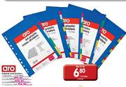 Aro Indexes And Dividers