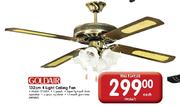 Goldair 4 Light Ceiling Fan-132cm