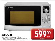 Sharp Manual Microwave Silver-22Ltr