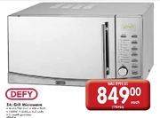 Defy Grill Microwave-34Ltr